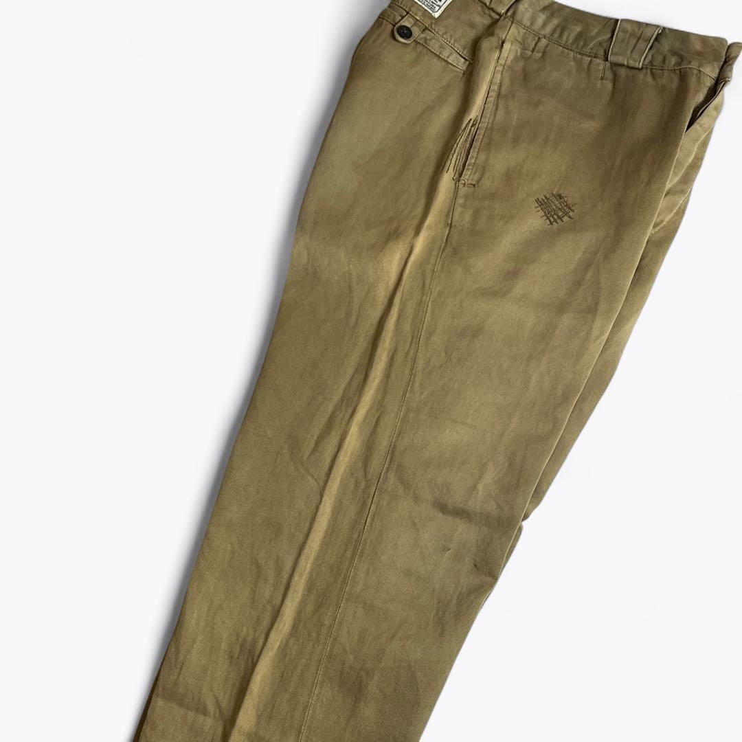 RRL リペア加工　チノパンツ　サイズ32×32 GQ3794◇RRL：チノフィールドパンツ◇32×34◇リペア加工 ダブル