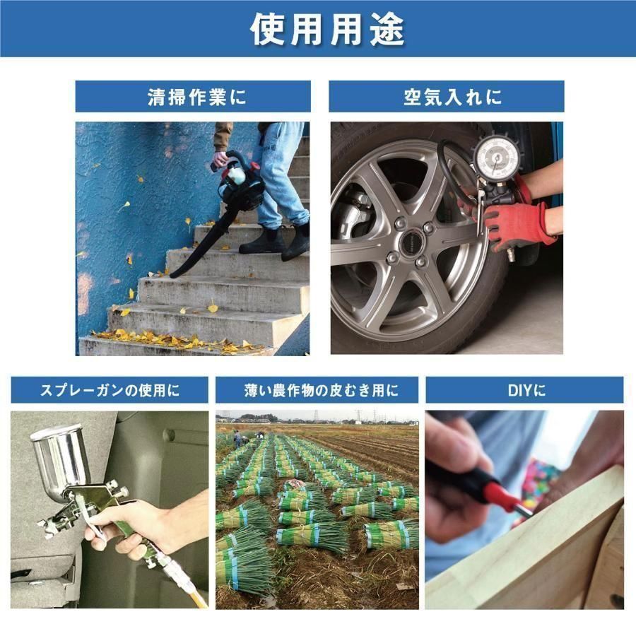 コンプレッサー 100v 静音 小型 オイルレス 12L 2223 【公式通販】