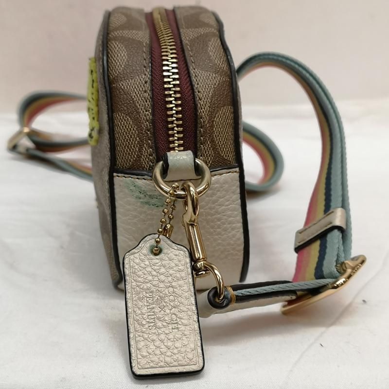 いけこ☆COACH×PEANUTS ショルダー☆ COACH コーチ x ピーナッツ コラボ スヌーピー トート バッグ