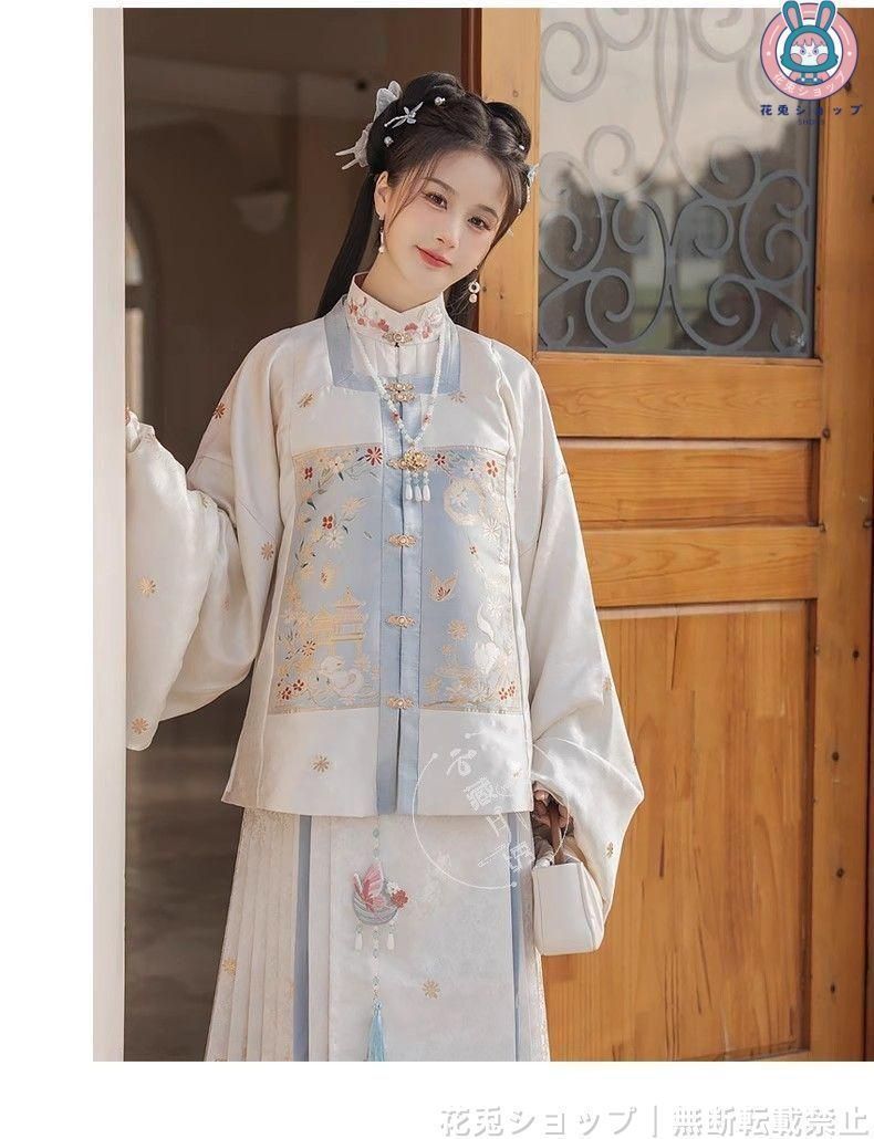 HF-211 豪華刺繍 漢服 かんふく 古風衣装 レトロ風 中華ロリータ コスプレ ワンピース 唐装 仙女服 中華風 美しい刺繍