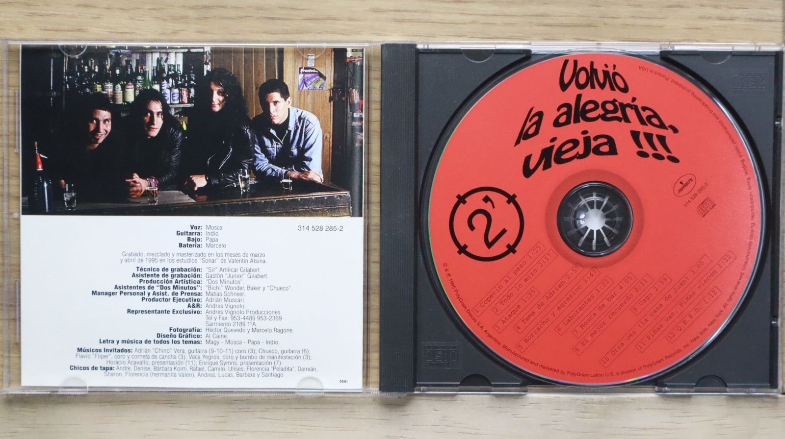 中古CD☆/Dos Minutos□ Volvio La Alegria、 Vieja !!! 【3145282852