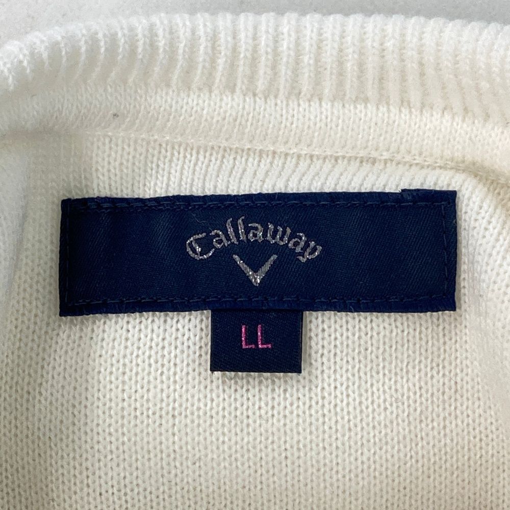 キャロウェイC23218202 レディースニット ブラック Lサイズ Callaway