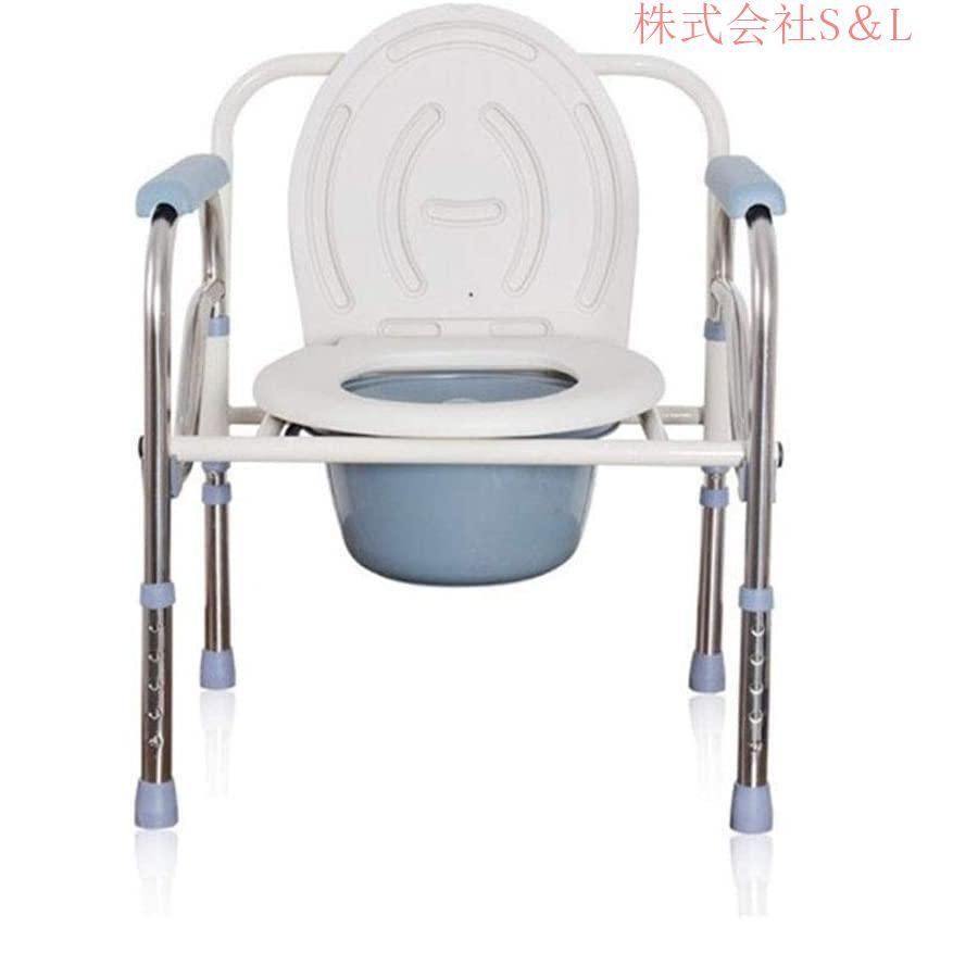 ポータブルトイレ介護用 ポータブルトイレS＆Lトイレ椅子調節