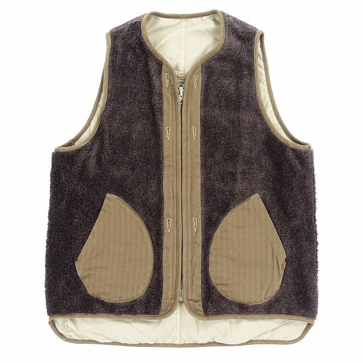 美品 21AW ビズビム VISVIM CONTRARY DEPT LINER VEST コントラリー ...