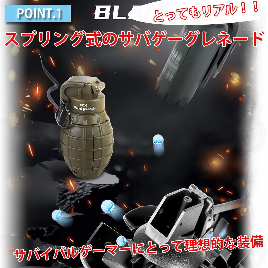 TOMMYFIELD グレネード 手榴弾 サバゲー スフ?リンク?式 コスプレ