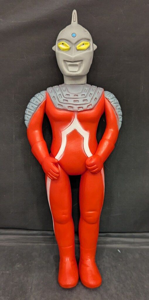 マルザン マルザン|VINソフビ ウルトラセブン 290㎜ 赤成型白灰 後頭部尖り