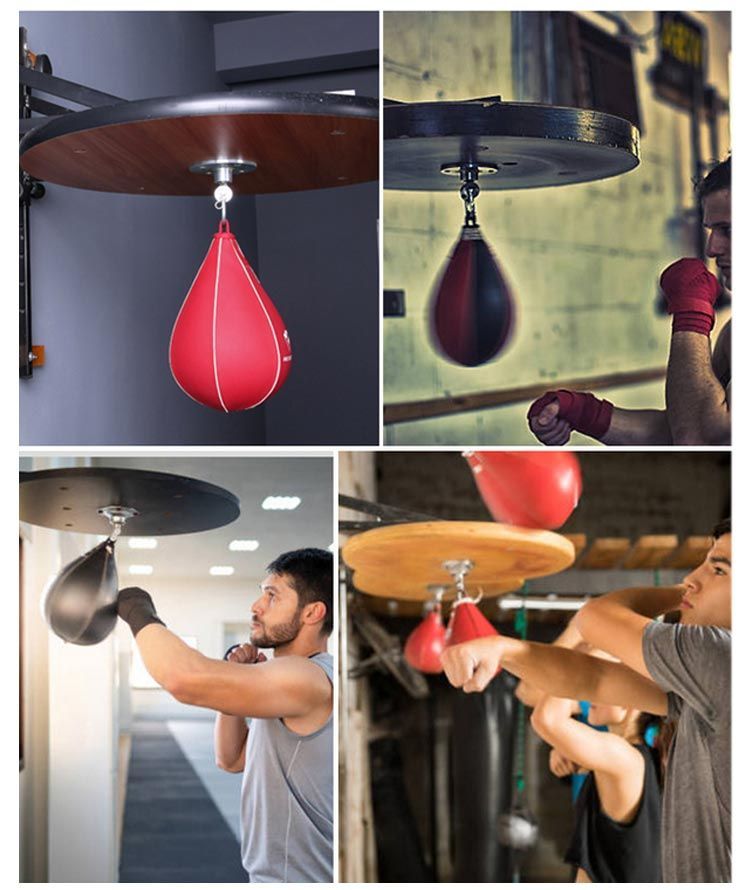 （スイベル+スピードバッグセット）パンチングボール （スイベル+スピードバッグセット）パンチングボール 360°ボールベアリング付きボクシング