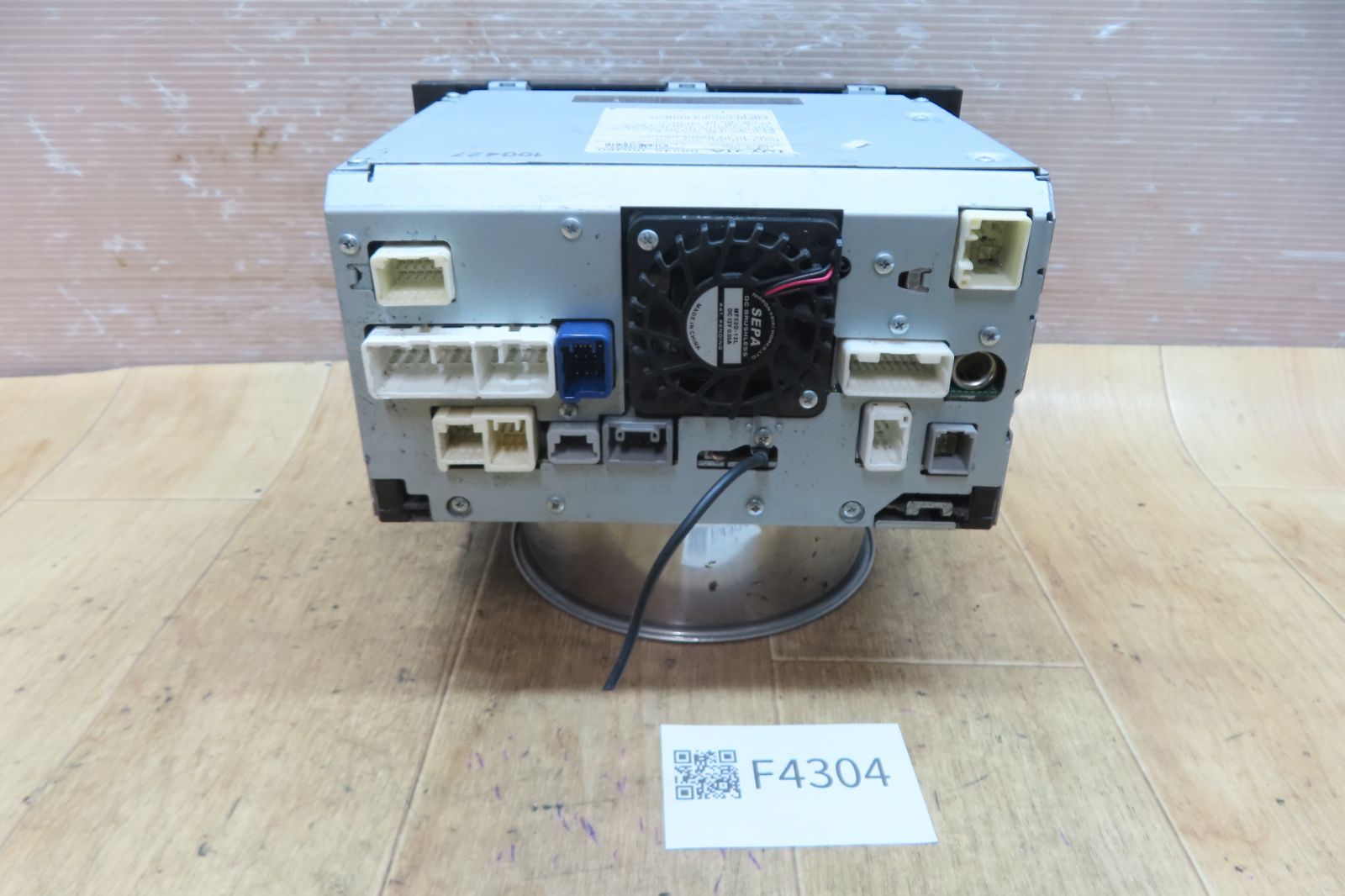 都内引取 地図2021年 動作保証付 F4304|トヨタ純正 NHDT-W57 HDDナビ 地デジTVワンセグ内蔵 CD DVD再生OK 本体のみ 良質な