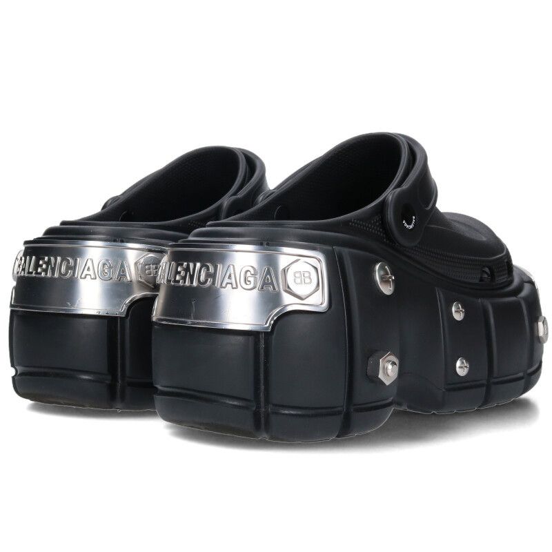 バレンシアガ HARDCROCS プラットフォームスタッズクロックスサンダル