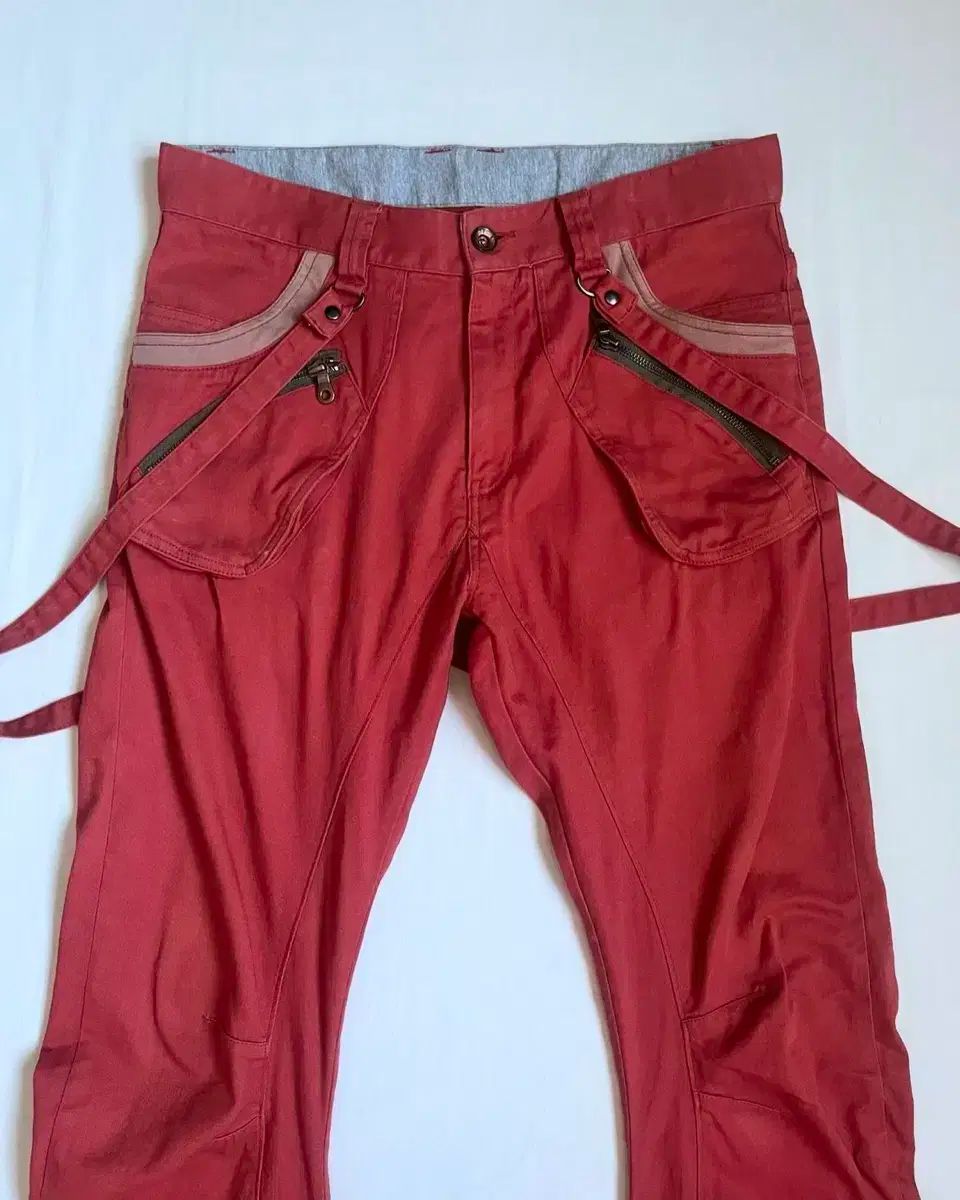 PPFM J Curved Suspenders Bondage Pants