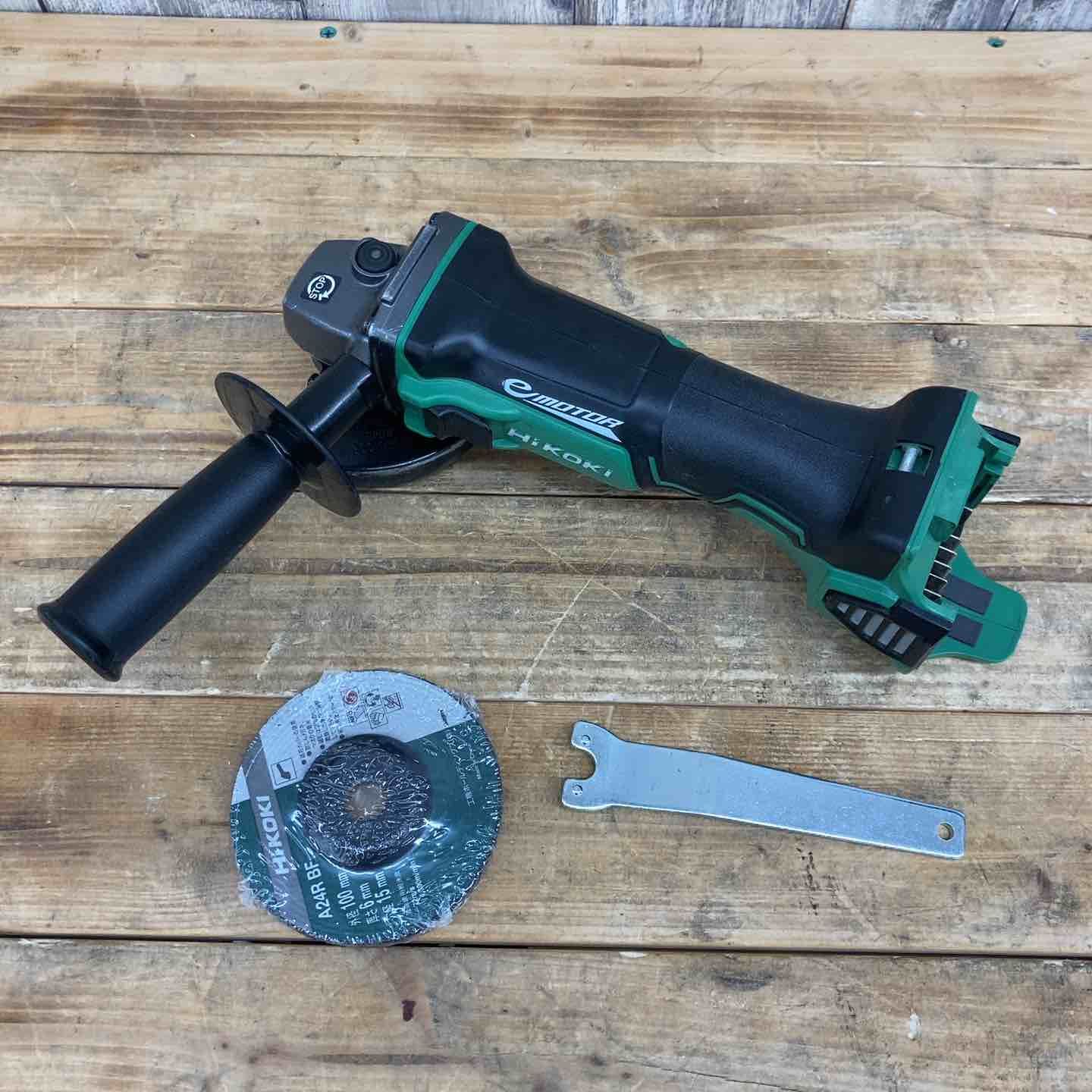 ハイコーキ HIKOKI 旧 日立工機 100mmコードレスディスクグラインダ G18DBBVL NN L 東大和店
