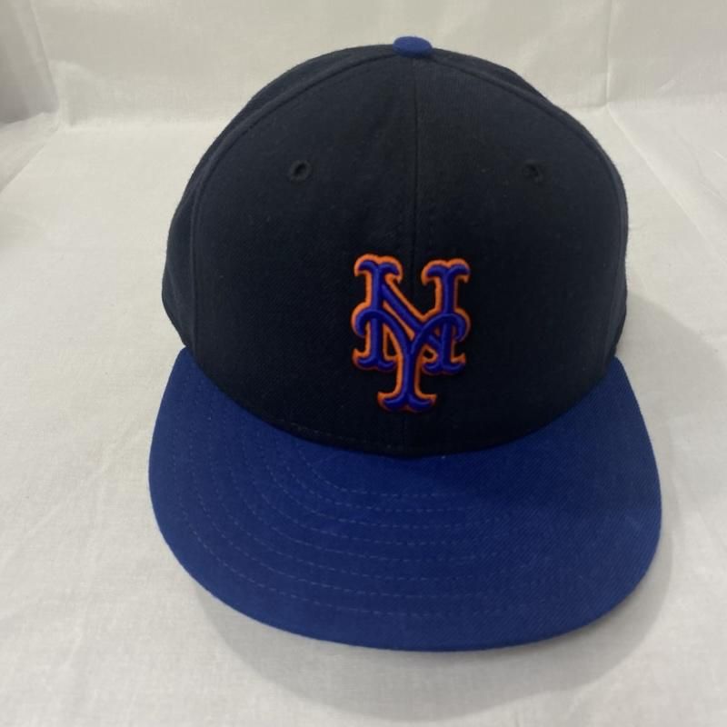 VINTAGE ヴィンテージ 帽子 キャップ new era 90s Authentic BB CAP 59FIFTTY NY METS USA製 size:7 3/4(61.5cm) NAVY