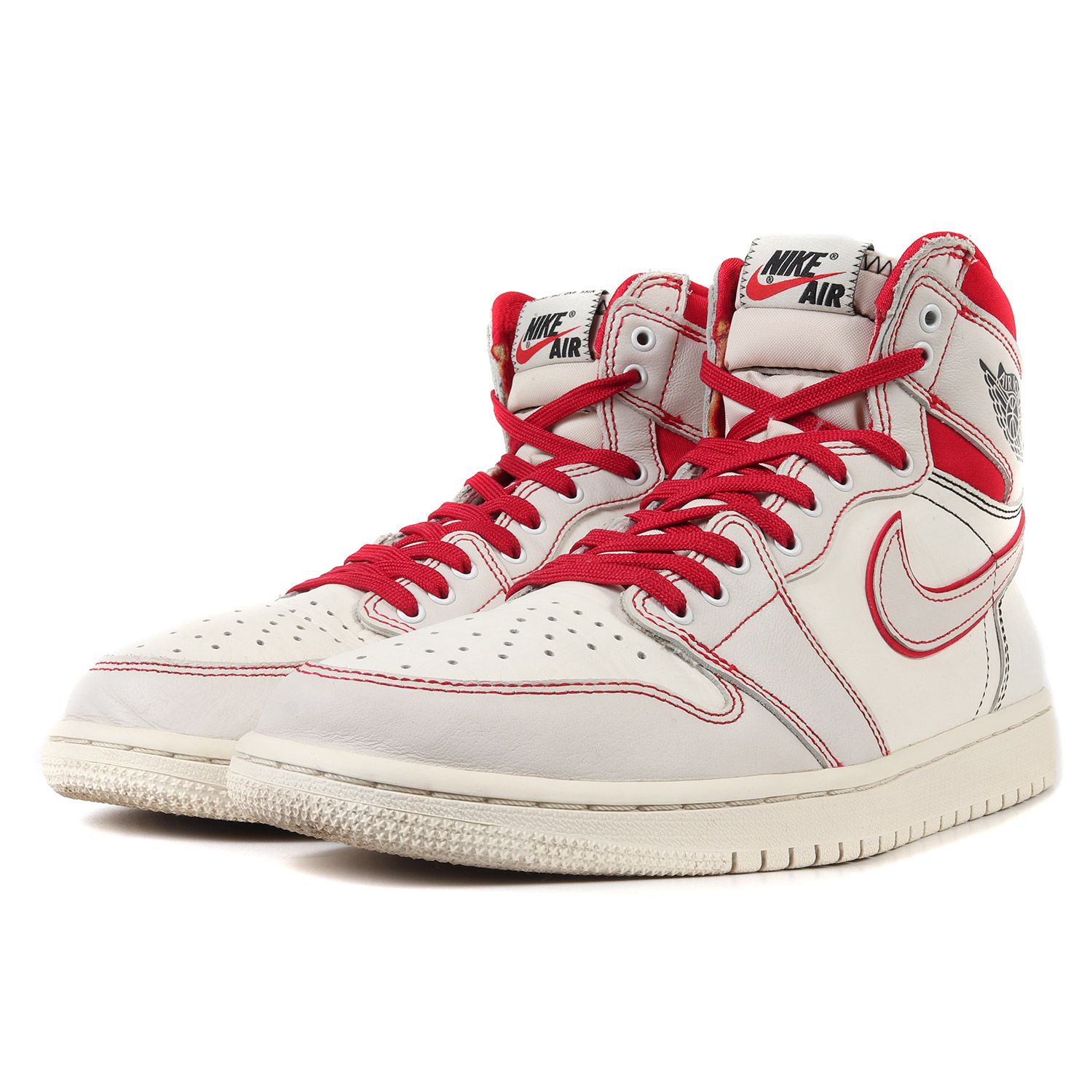 NIKE ナイキ AIR JORDAN 1 RETRO HIGH OG PHANTOM (555088-160) 2019年 エアジョーダン1 レトロ  ハイ セイル ブラック ファントム サイズ：US10.5 28.5cm スニーカー ブランド