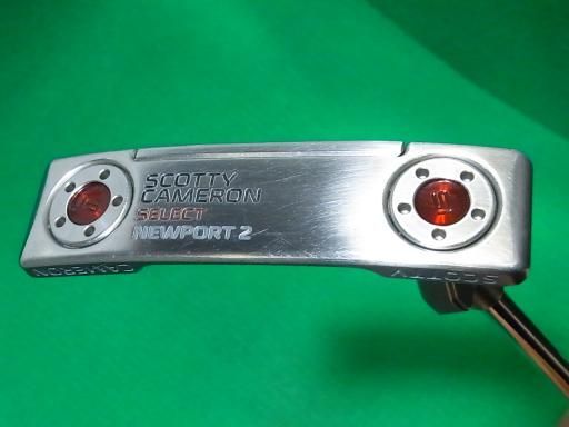 タイトリスト SCOTTY CAMERON select NEWPORT 2 2016 34インチ パター PT スチール フレックスその他 メンズ 男性用 右利き 右用 Dランク ゴルフクラブ