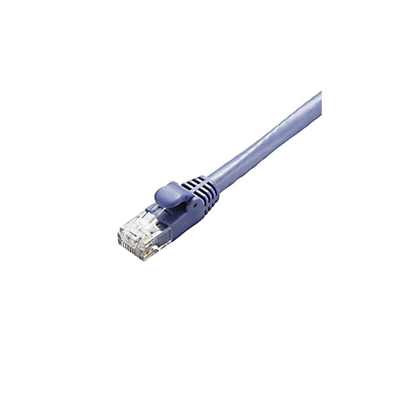 エレコム LANケーブル CAT6A 40m 爪折れ防止コネクタ スタンダード ブルー LD-GPA/BU40
