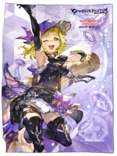  【中古】タオル・手ぬぐい(キャラクター) 小原鞠莉 バスタオル 「GRANBLUE FANTASY-グランブルーファンタジー-×ラブライブ!サンシャイン!!」 タオル・ハンカチ