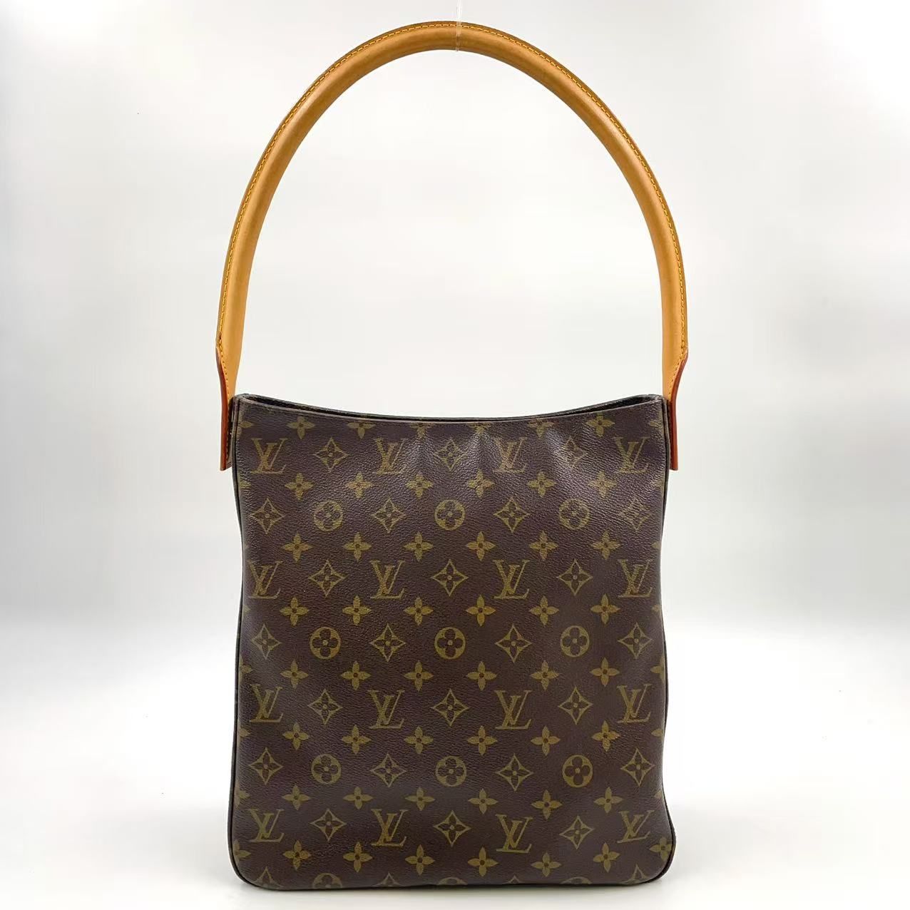 ら*む様 Louis Vuitton ルーピング　GM LOUIS VUITTON ルーピング ブラウン M51145 Monogram サイズGM