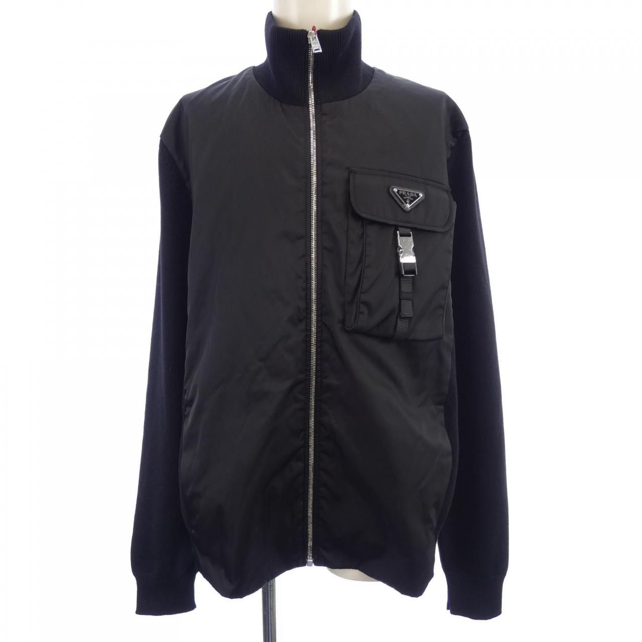 プラダ PRADA トライアングルロゴ UMG070 S211 1IK0 ジャケット