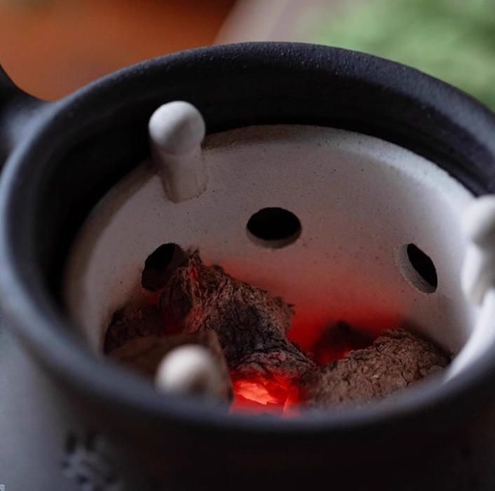 粗陶炭ストーブボイラー家庭用囲炉裏用薪ストーブカンフー茶道焼湯ストーブ暖房ストーブ屋外耐火ストーブ