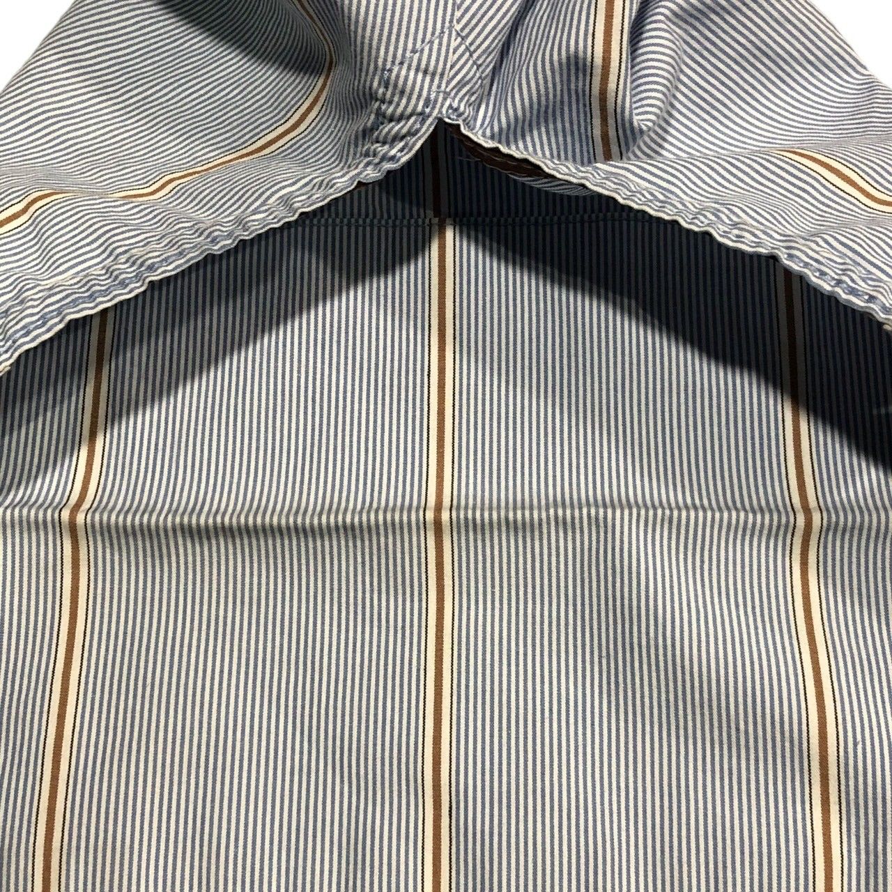 19ss Gigolo Shirt ベージュ　サイズ2 SUNSEA(サンシー)の新作、BEIGE BK STRIPE GIGOLO SHIRT 改と