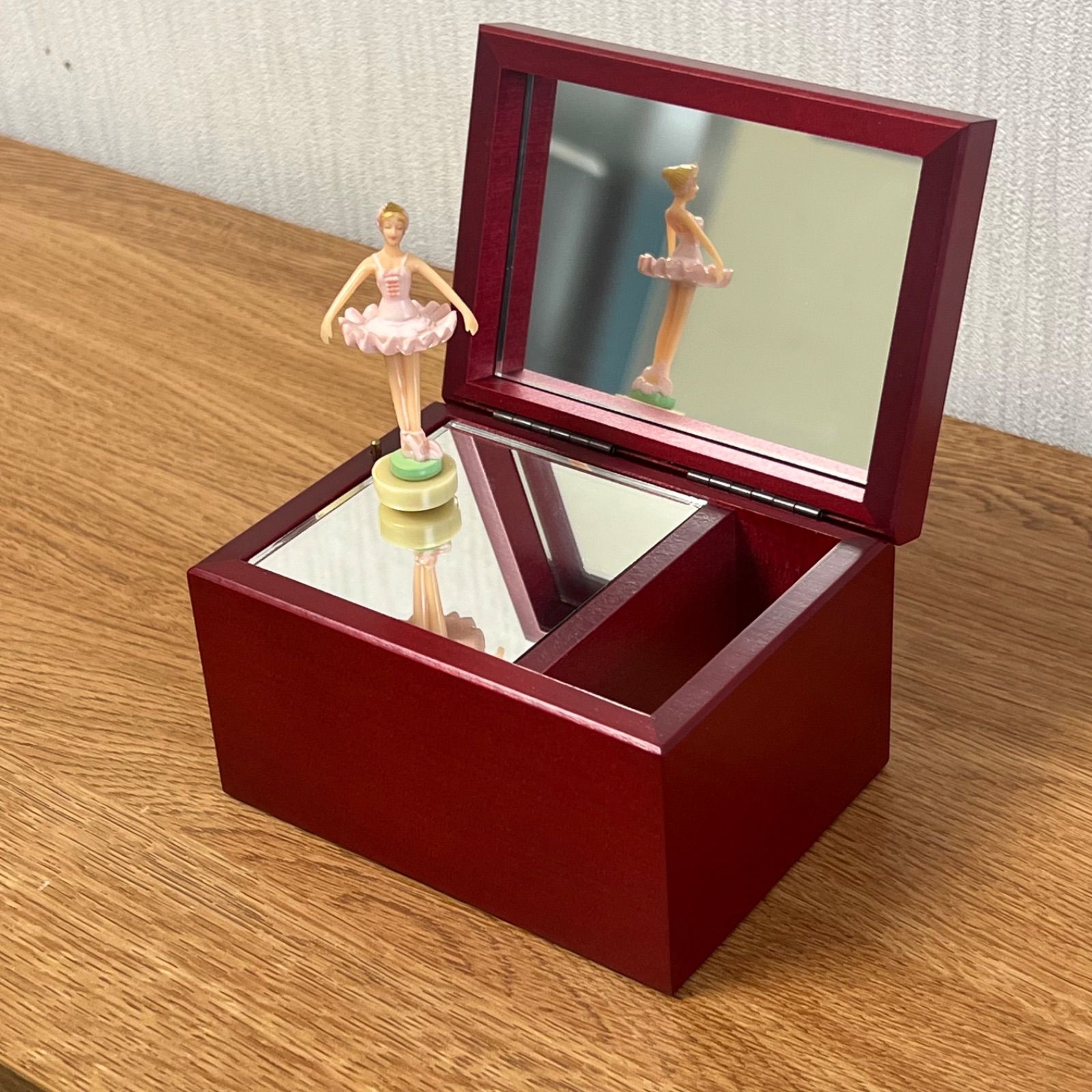 即納】 オルゴール 18弁オルゴール 木製オルゴール バレリーナ