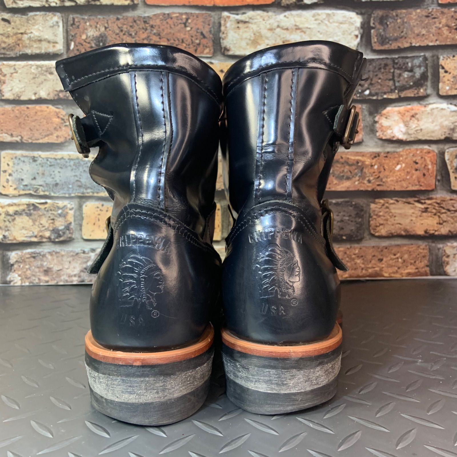 ☆Chippewa 99951 ショートエンジニアブーツ US10E (24K13-99951