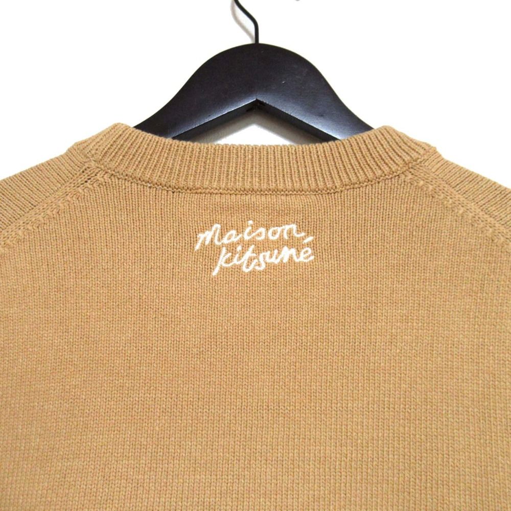 未使用 25SS MAISON KITSUNE メゾンキツネ DRESSED FOX INTARSIA