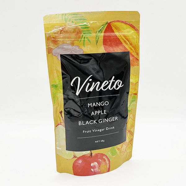 新品即決■Vineto ビネット フルーツビネガードリンク アップルマンゴー 68ｇ 賞味期限2025年06月 粉末醸造酢含有加工食品