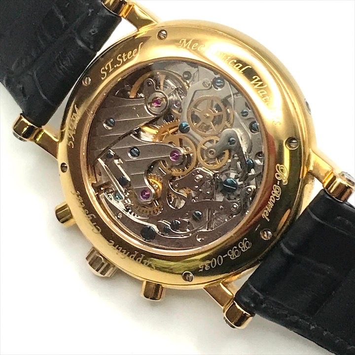ビーバレル（B-Barrel）のムーンフェイズクロノグラフ自動巻き HA-6950 