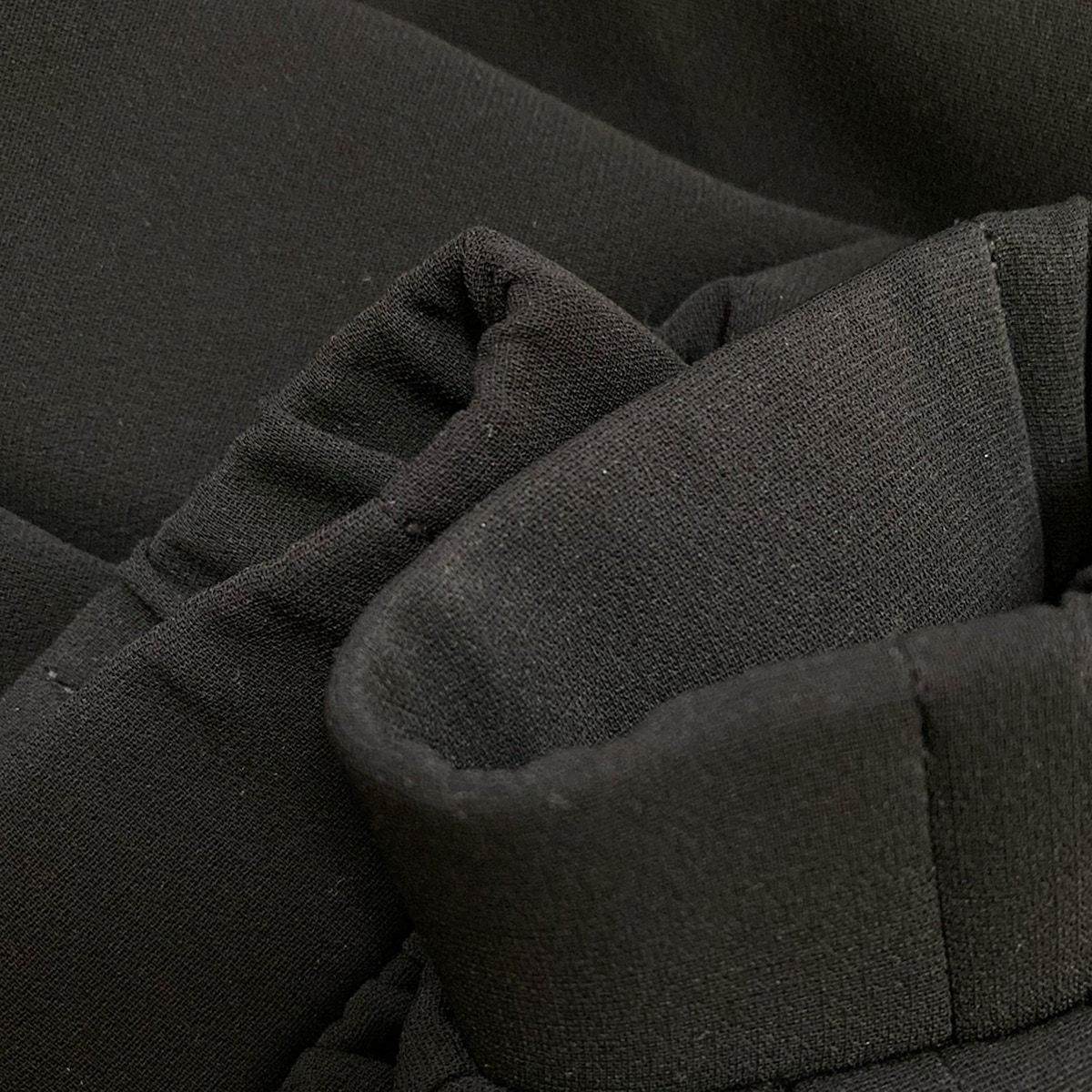 セオリー ジップアップブルゾンSYNTHETIC. CREPE 黒 2 theory luxe 黒