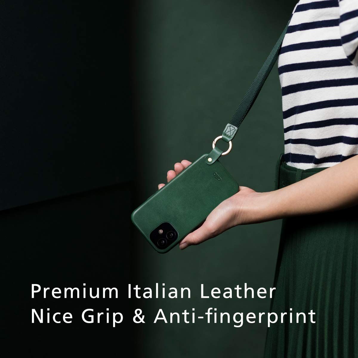 数量 耐衝撃ケース iPhone iPhone レザー 本革 フォレストグリーン イタリア製 6.1インチ Pro 12 12 - 360 リング Alto WWW_OPDRERGINERDOGAN_COM