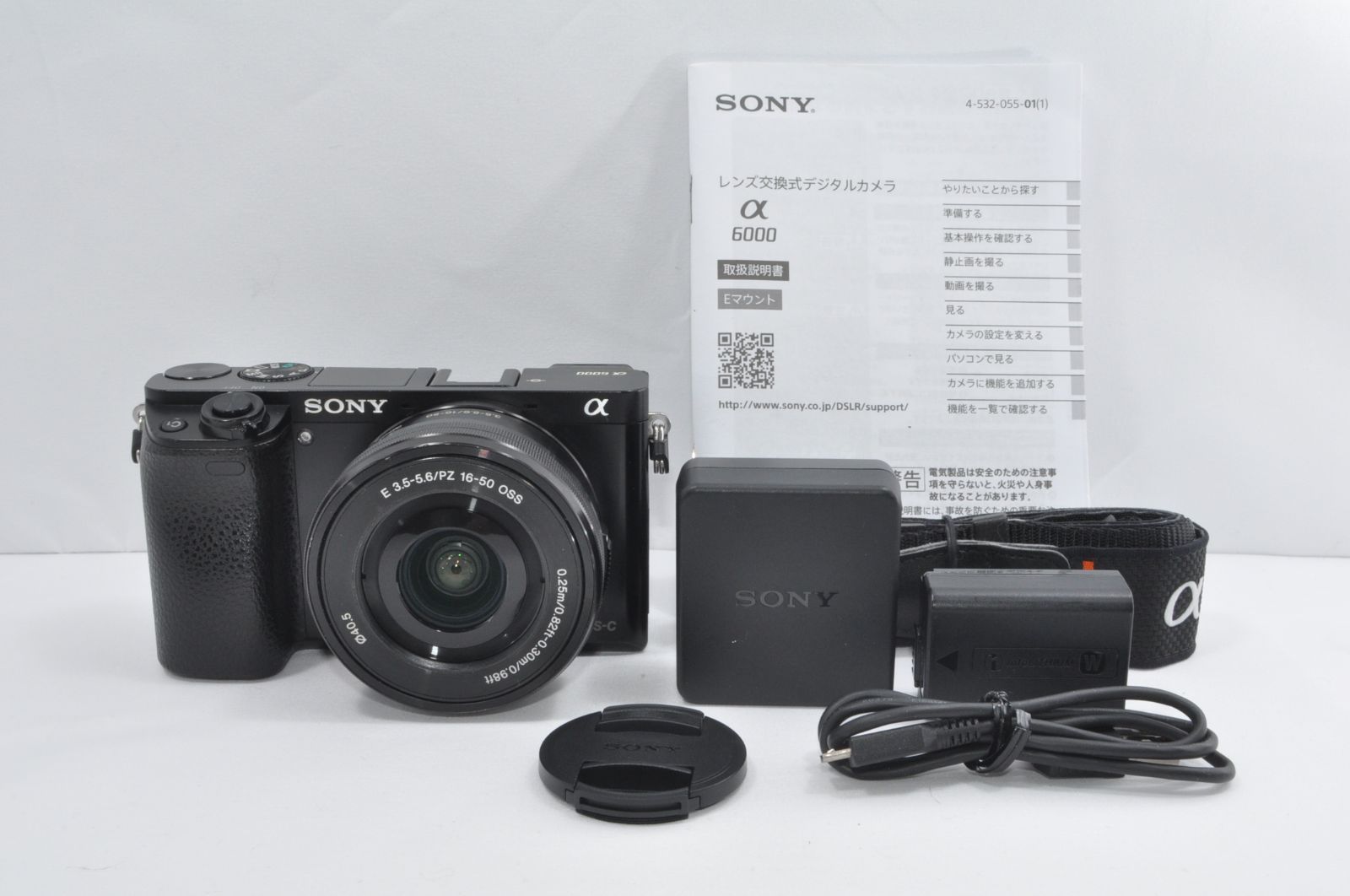 Sony ソニー α6000 パワーズームレンズキット ブラック - メルカリ