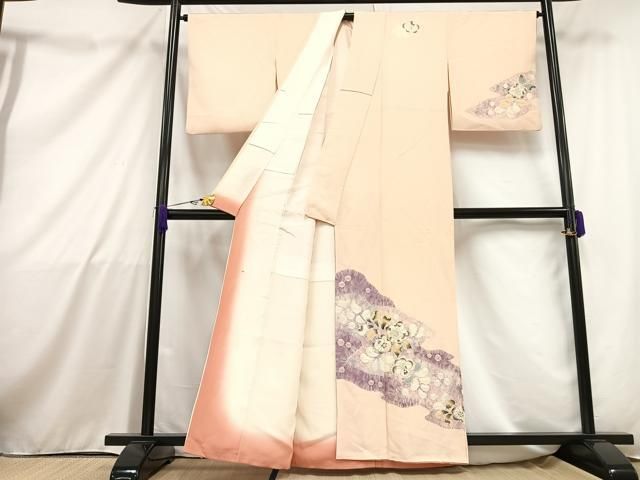 ［2885］訪問着 美品 辻ヶ花 手描き 逸品 絞り 正絹 着物 袷 2885］訪問着 美品 辻ヶ花 手描き 逸品 絞り 正絹 着物 袷