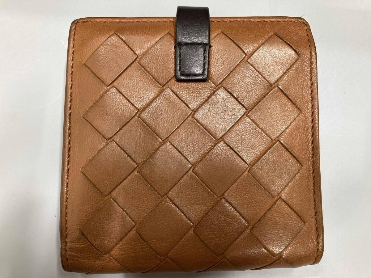 BOTTEGA VENETA ボッテガ ヴェネタ 二つ折り財布 イントレ