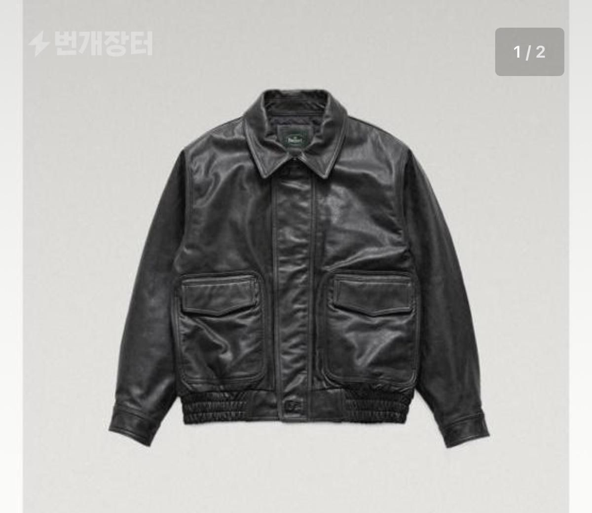 The Barnnet レザージャケット 黑色 The Barnnet レザージャケット 黑色 (【Bunjang商品韓国直送