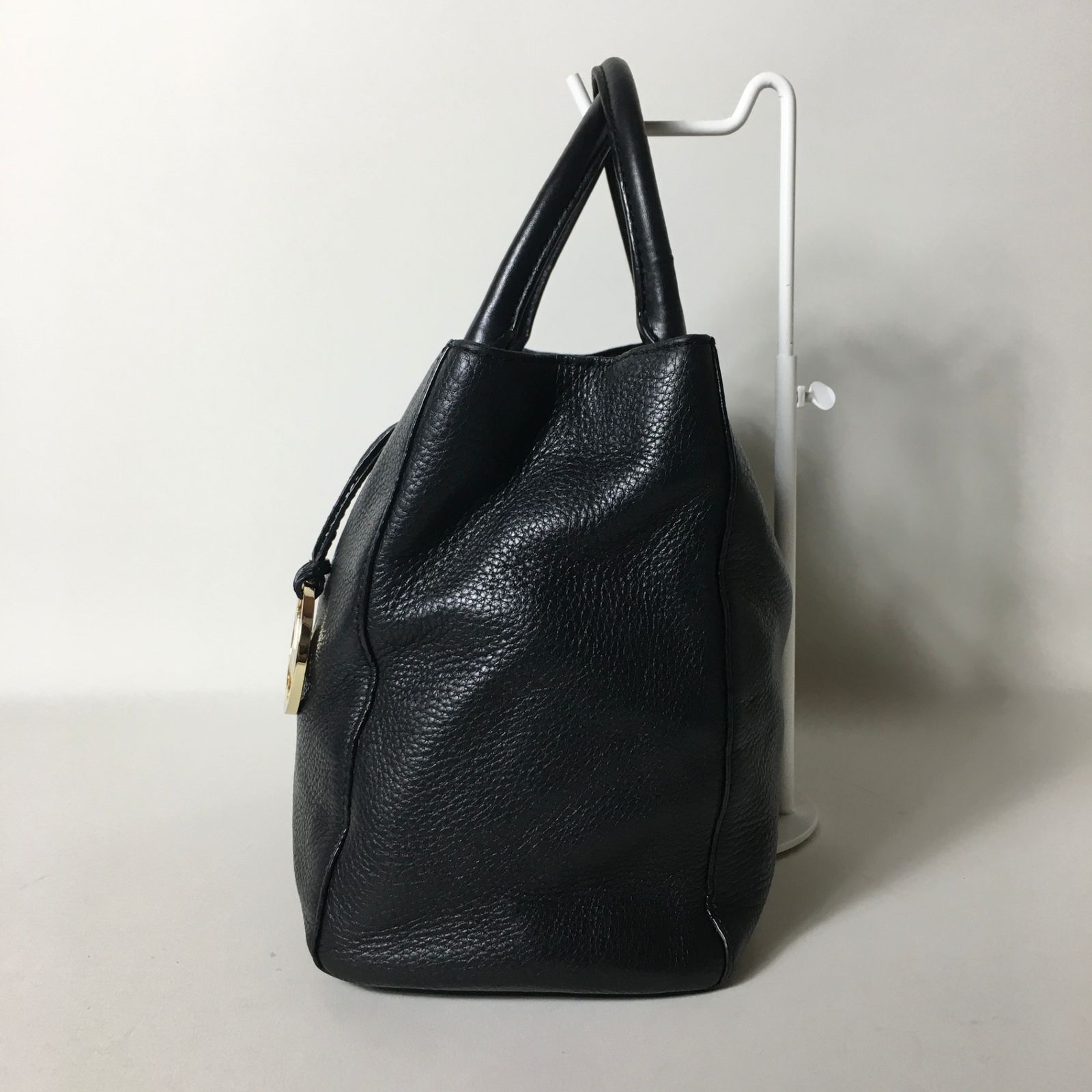 2506-206｜※専用｜マイケルコース 2WAYハンドバッグ レザー ブラック MICHAEL KORS マイケルコース 2way ハンドバッグ トート レザー