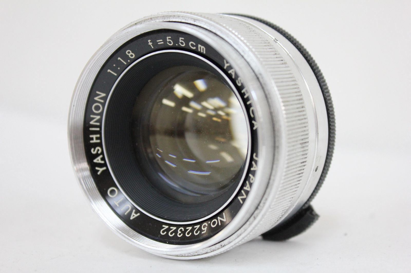 品 ヤシカ Yashica Auto Yashinon 5.5cm F1.8 M42マウント レンズ M5322