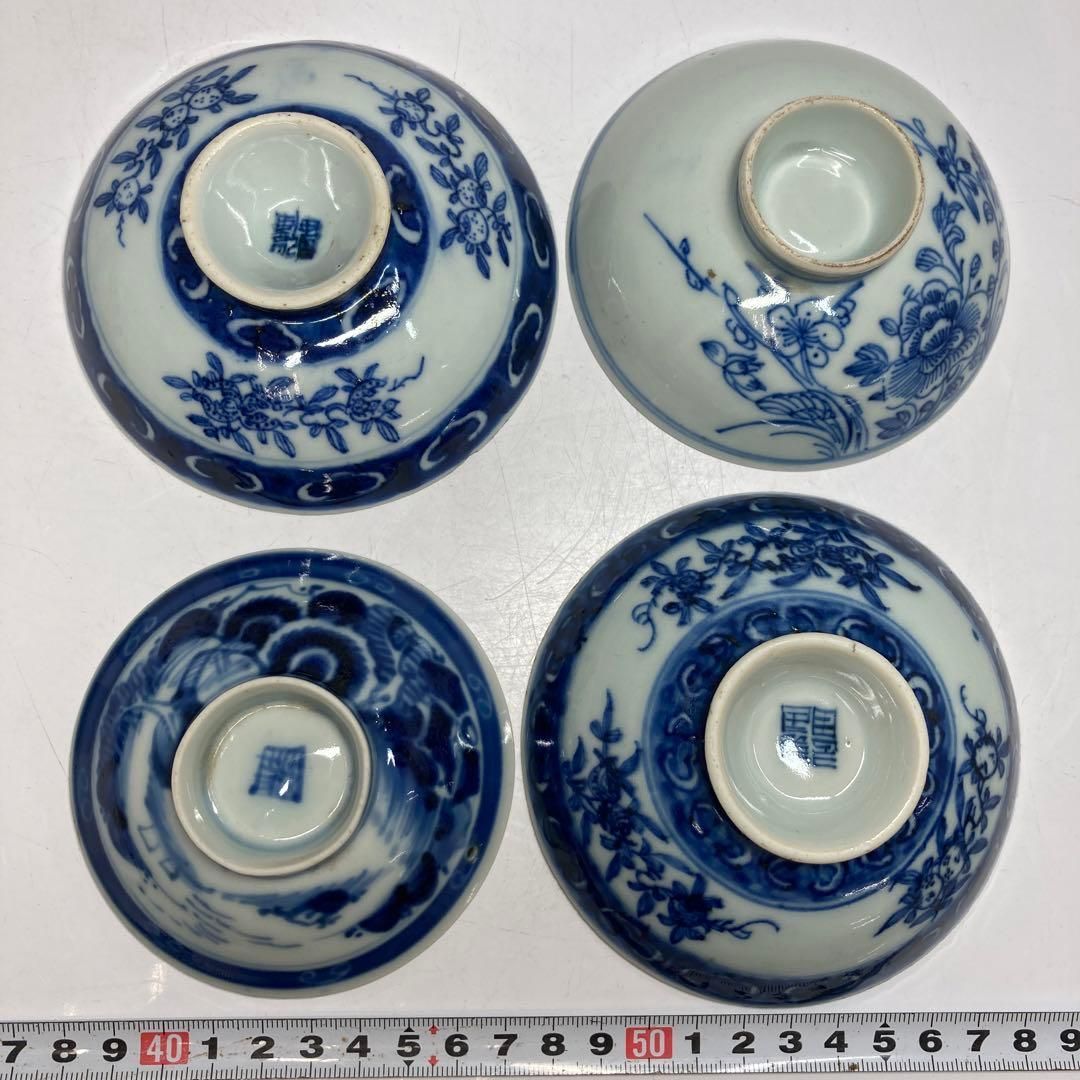 ・中国清朝期　古染付　新渡　青花盃　東H5-0822①タトチ 中国清朝期 古染付 新渡 青花盃 東H5-0822①タトチ - メルカリ