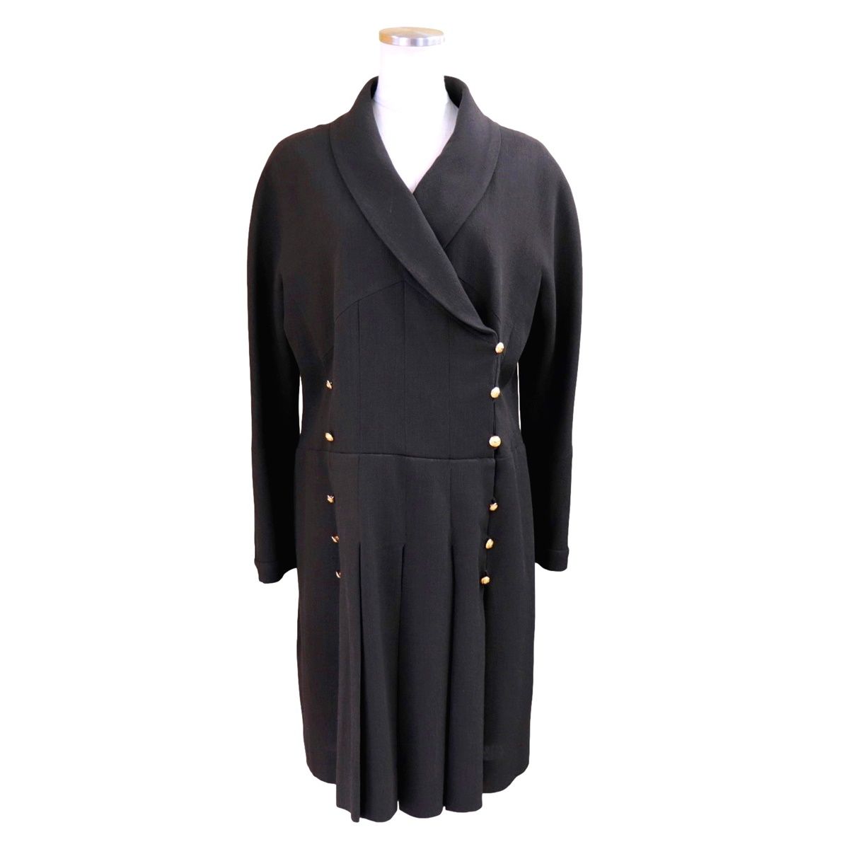 CHANEL シャネル その他コート プリーツ コート ピンク系 ウール 中古 レディース CHANEL - CHANEL シャネル カシミヤ混コーデュロイジャケット 00A