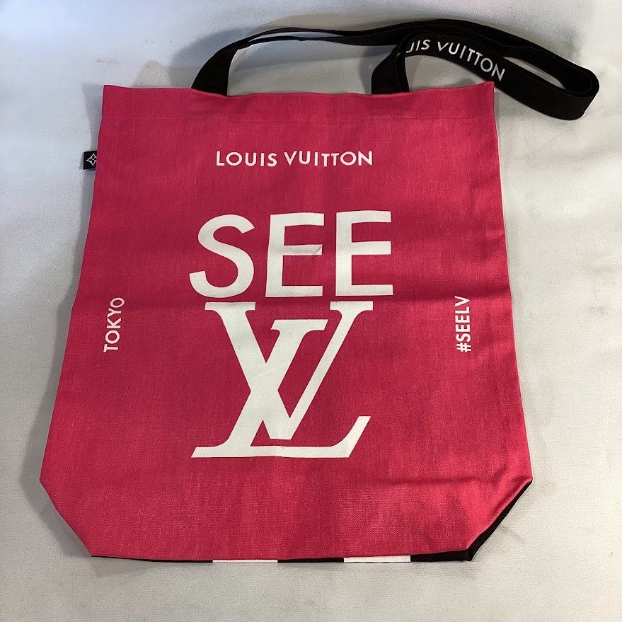♪LOUIS VUITTON SEE LV展限定トートバッグ - メルカリ