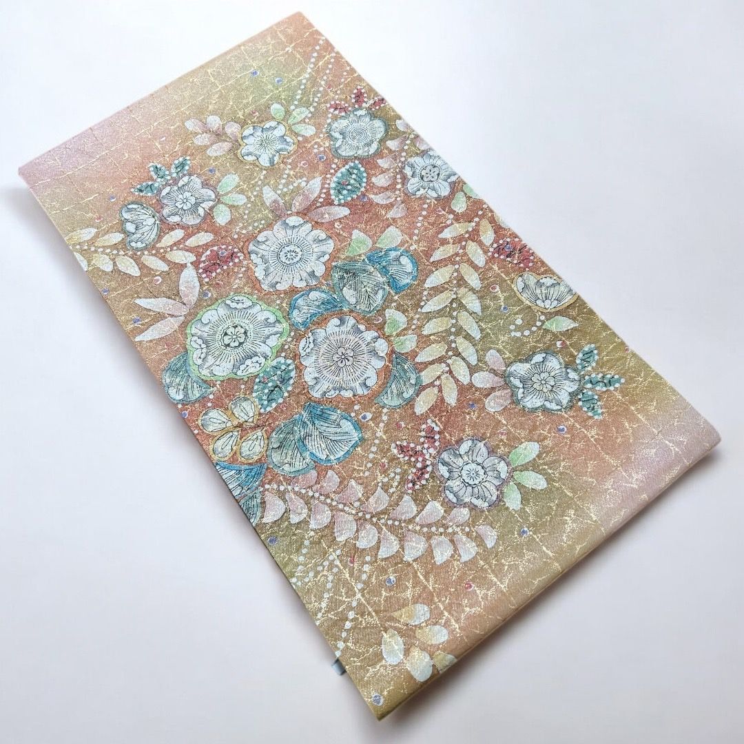 帯3576 ○西武百貨店扱い 川島織物謹製 高級 正絹 六通 袋帯 川島織物