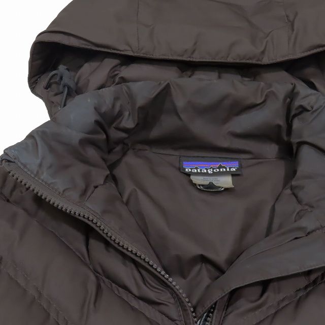 パタゴニア Patagonia キルティング ダウンコートアウター ダークブラウン サイズXS Down With It Parka 28435F7  レディース ▲C3