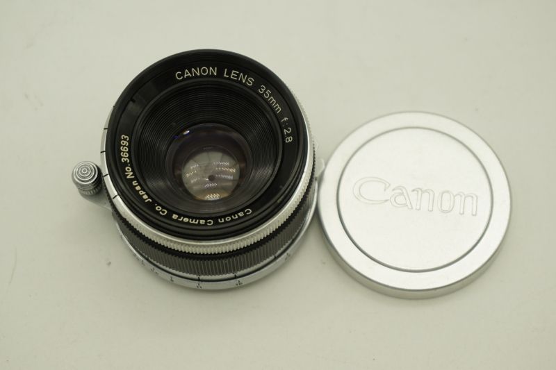 8510 Canon LENS 35mm F2.8 ライカ L39マウント+nuenza.com