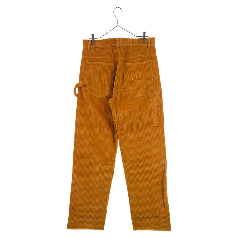 drew house (ドリューハウス) CORDUROY CARPENTER PANTS スマイル刺繍