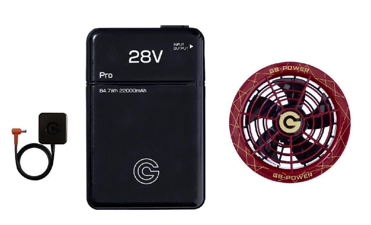 長信ジャパン 2025年 28V バッテリー ファン デバイスセット 春夏 空調