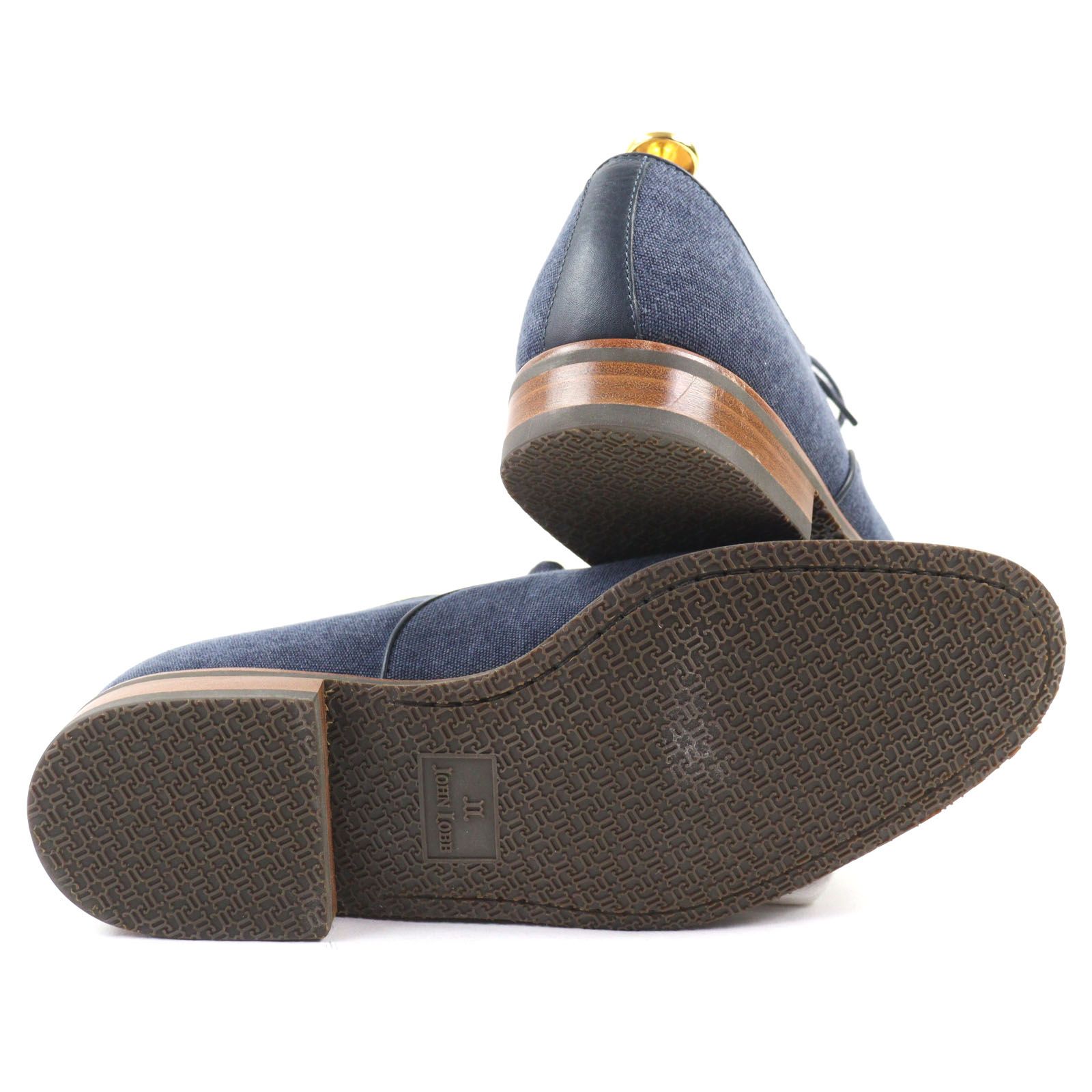 美品○John Lobb ジョンロブ SAVANNAH サバンナ キャンバス