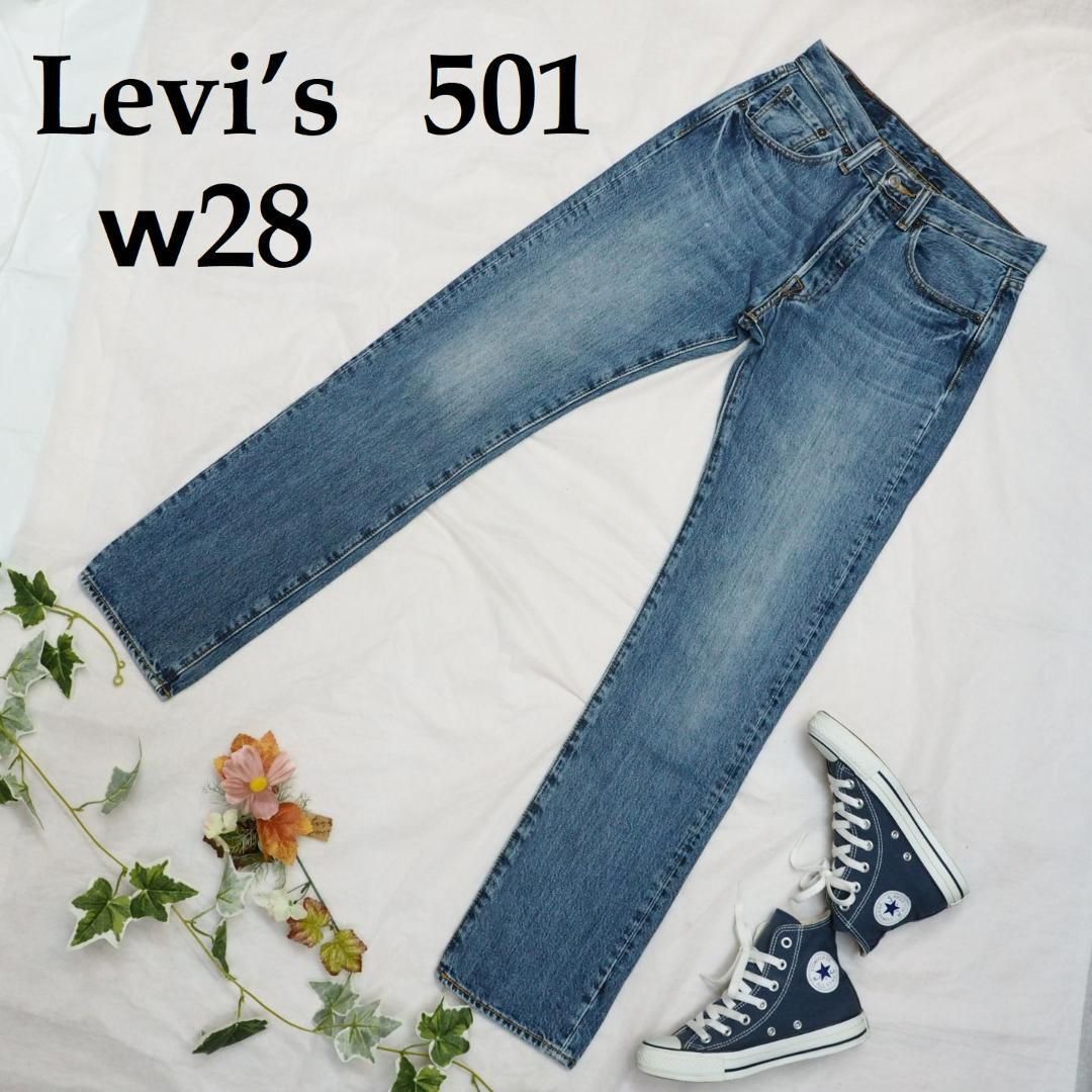 Levi's 501 レギュラー ストレート デニム パンツｗ2839sのLevi