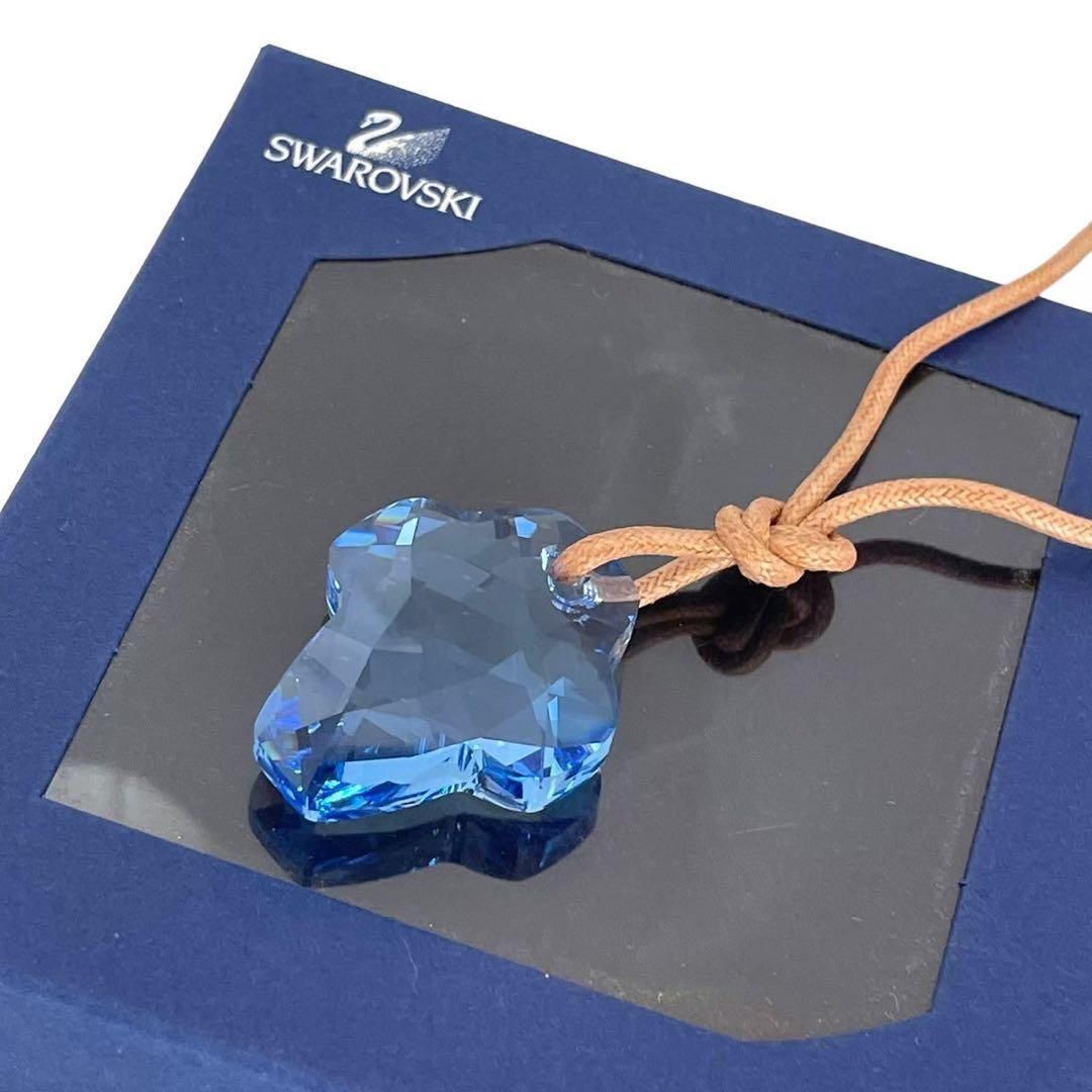 SWAROVSKI スワロフスキー ネックレス チョーカー 青 クロス SWAROVSKI スワロフスキー ネックレス チョーカー 青 クロス
