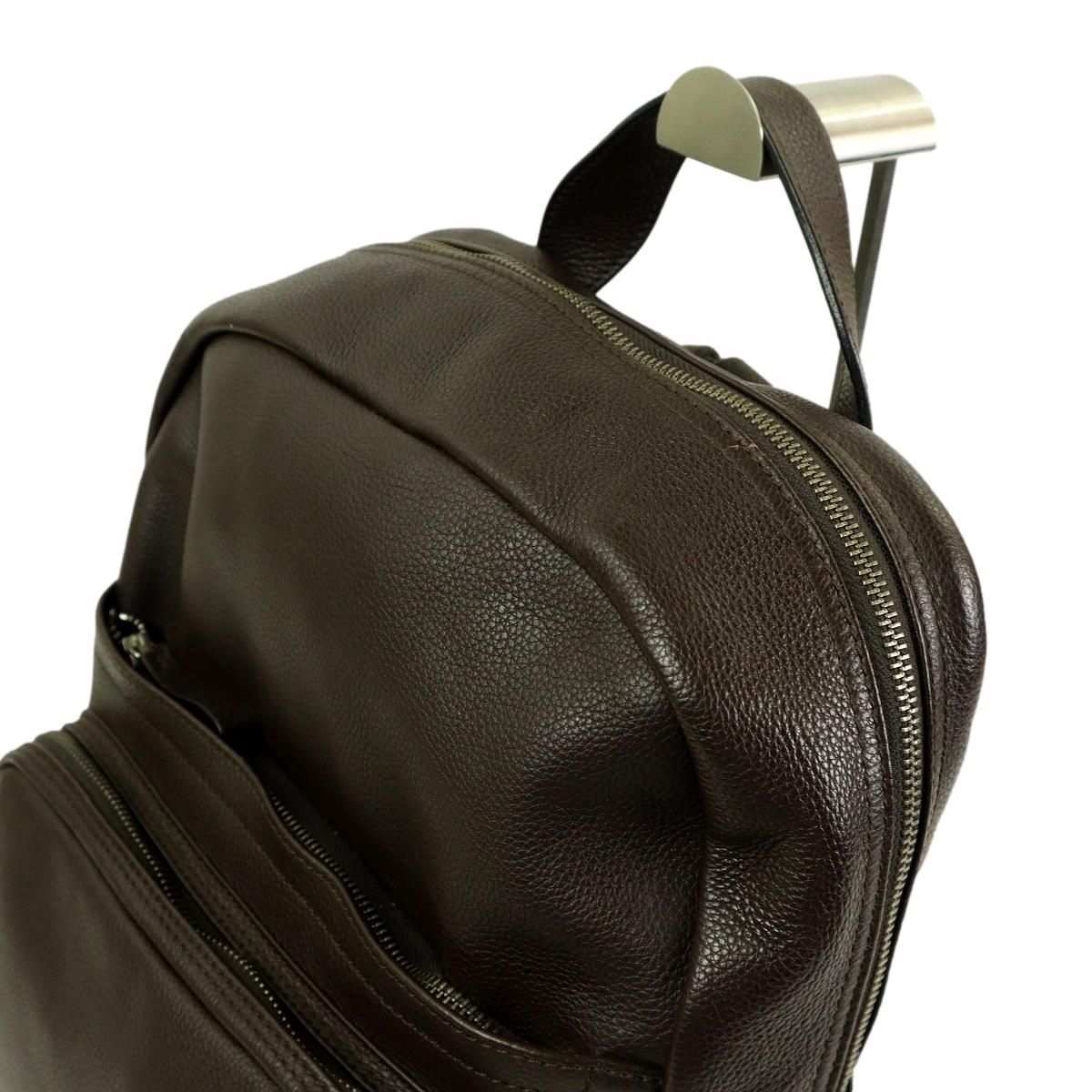 【極美品】ダニエル&ボブ　レザーリュック　ブラウン　購入価格95,700円 B2021】【極美品】【定価91,300円】Daniel&Bob ダニエル＆ボブ