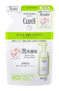 【新品・4営業日で発送】花王 キュレル皮脂トラブル泡洗顔 替 130ml